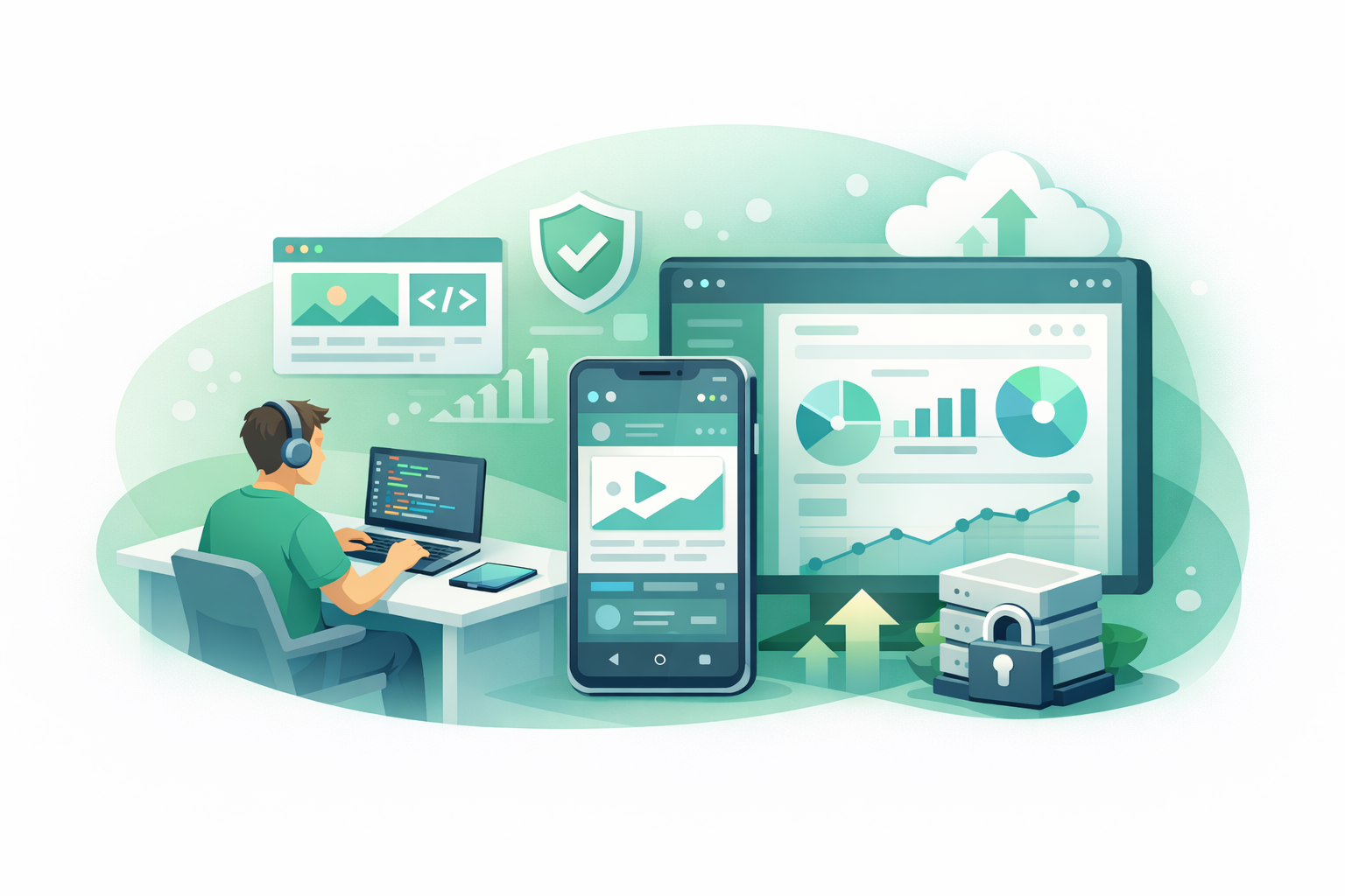 App Dashboard Mockup
